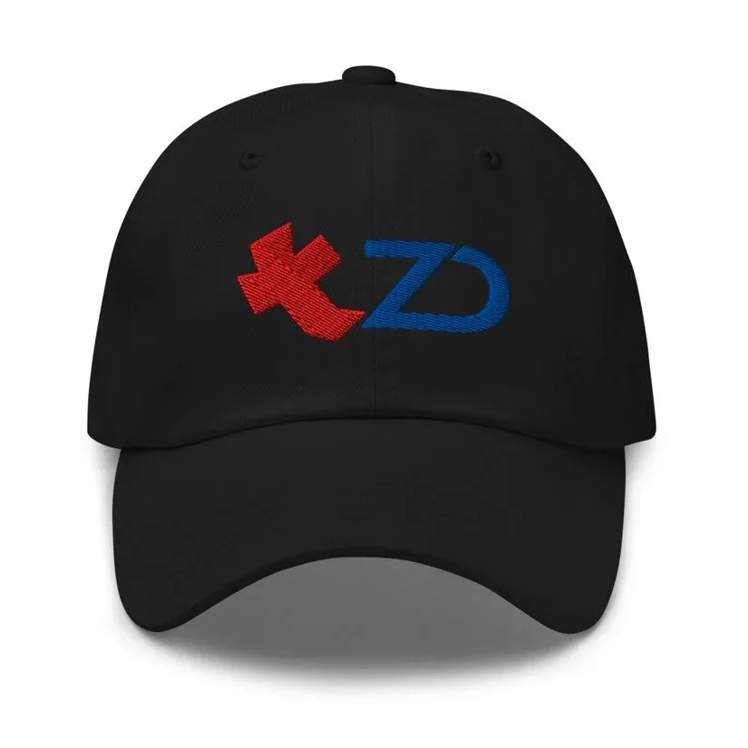 ZANY Discipleship cap with the red cross and blue ZD logo
